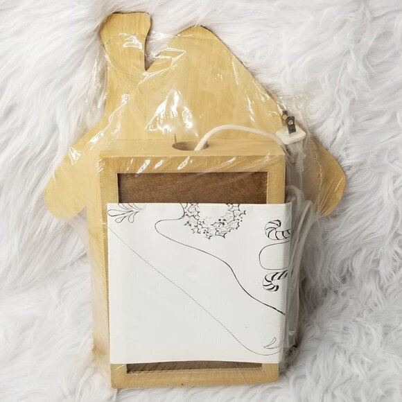 Gingerbread Light Box Unfinished Holiday Christmas - Picture 3 of 6